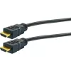 HDMI-Kabel SCHWAIGER HDM100 013 — 10 m, HDMI Typ A Stecker–Stecker, vergoldete Kontakte, schwarz