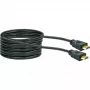 HDMI-Kabel SCHWAIGER HDM100 013 — 10 m, HDMI Typ A Stecker–Stecker, vergoldete Kontakte, schwarz