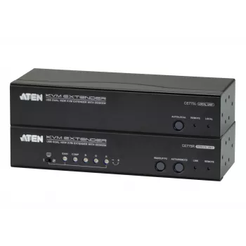 ATEN CE775 AV-Extender AV-Sender & -Empfänger Schwarz