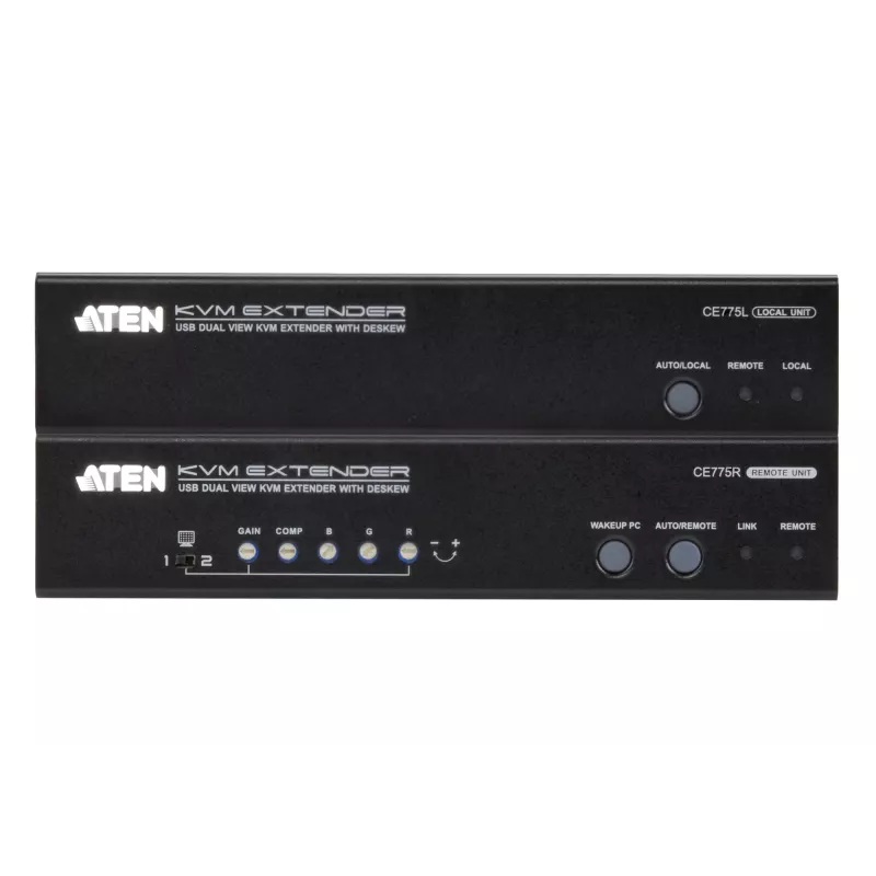 ATEN CE775 AV-Extender AV-Sender & -Empfänger Schwarz