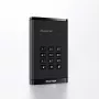 iStorage diskAshur PRO³ Festplatte 2TB | Sichere tragbare Festplatte |FIPS 140-3 Level 3 konform | AES-XTS 256-Bit Hardware-Verschlüsselung | PIN-geschützt | Betriebssystem- und Plattformunabhängig |DSGVO, TAA konform|Abwehr von Brute-Force-Angriffen | Staub- und wasserbeständig