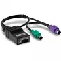 PS/2-Kabel Trendnet TK-CAT5P 0,4 m 2x 6-polig Mini-DIN Schwarz