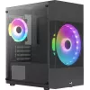 PC-Gehäuse Aerocool Atomic Lite Mini Tower Schwarz