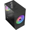 PC-Gehäuse Aerocool Atomic Lite Mini Tower Schwarz