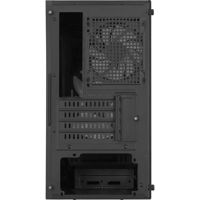 PC-Gehäuse Aerocool Atomic Lite Mini Tower Schwarz
