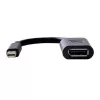 DELL 470-13627 Videokabel-Adapter 0,203 m 20-Pin DisplayPort FM Apple Mini-DisplayPort M Schwarz