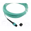 Glasfaserkabel BlueOptics 9380014-10M MPO auf 4x LC, 10 m, OM3, aqua