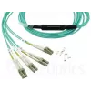 Glasfaserkabel BlueOptics MTP-4LC-M10M 10 m OM3 MTP auf 4×LC Vollduplex