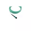 Glasfaserkabel BlueOptics SFP5141EU10MKB 10 m OM3 MPO auf 4×LC Aqua