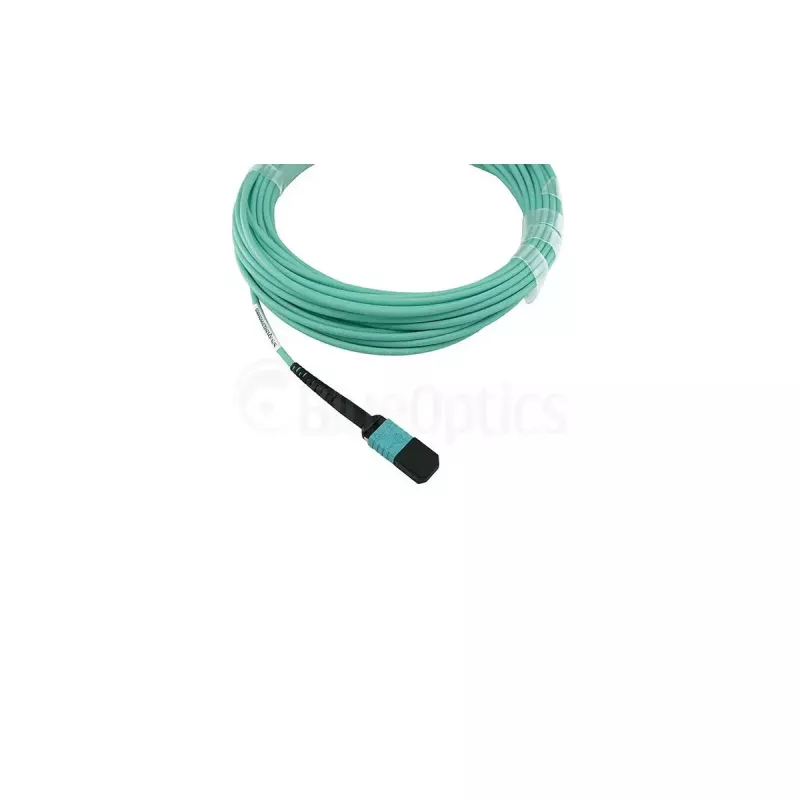 Glasfaserkabel BlueOptics SFP5141EU10MKB 10 m OM3 MPO auf 4×LC Aqua