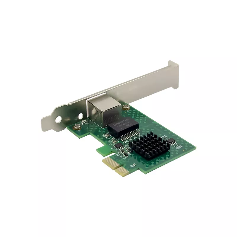 LevelOne GNC-0113 PCI-Ethernet-Netzwerkkarte, 1 x RJ45, grün