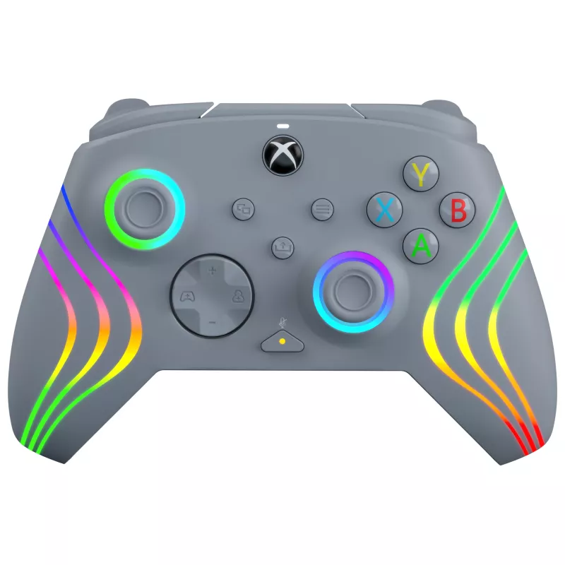 PDP Afterglow Wave Grau USB Gamepad Analog / Digital PC, Xbox One, Xbox Series S, Xbox Series X