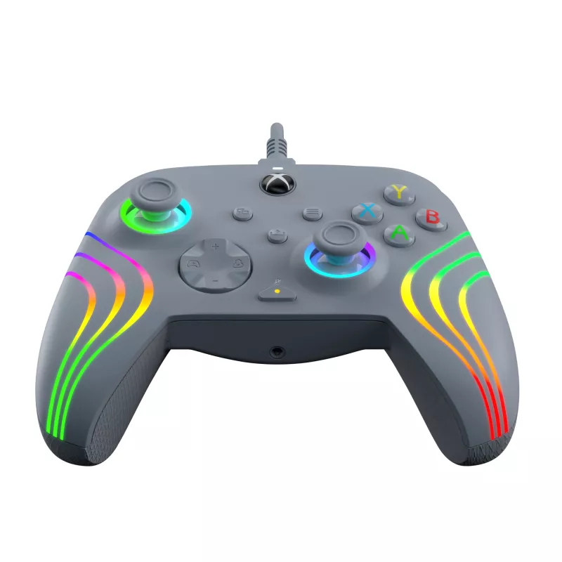 PDP Afterglow Wave Grau USB Gamepad Analog / Digital PC, Xbox One, Xbox Series S, Xbox Series X
