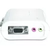 KVM Switch Trendnet TK-409K USB VGA 2048x1536 1,6 m kabelgebunden Blau
