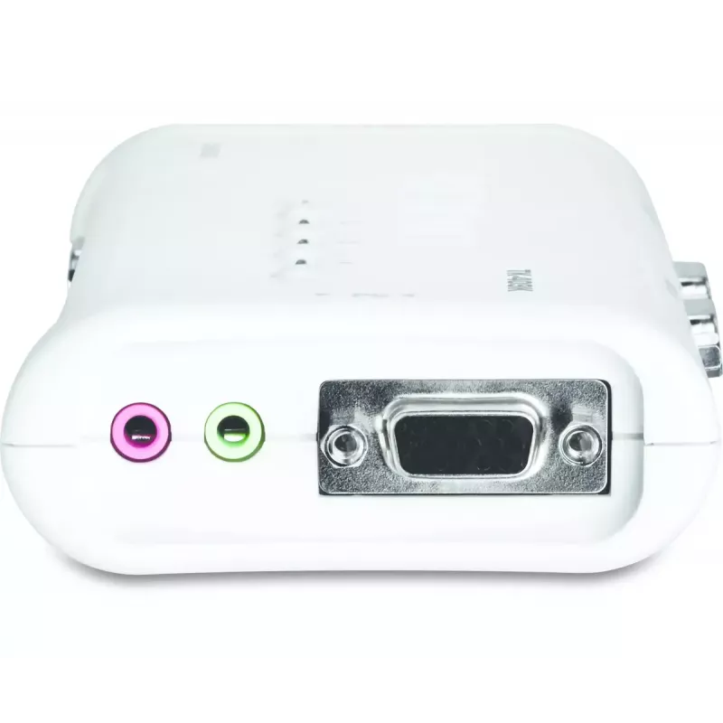 KVM Switch Trendnet TK-409K USB VGA 2048x1536 1,6 m kabelgebunden Blau