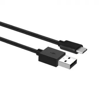 ACT USB 3.2 Gen1 Lade-/Datenkabel A-Stecker - C-Stecker 1 Meter, Nylon