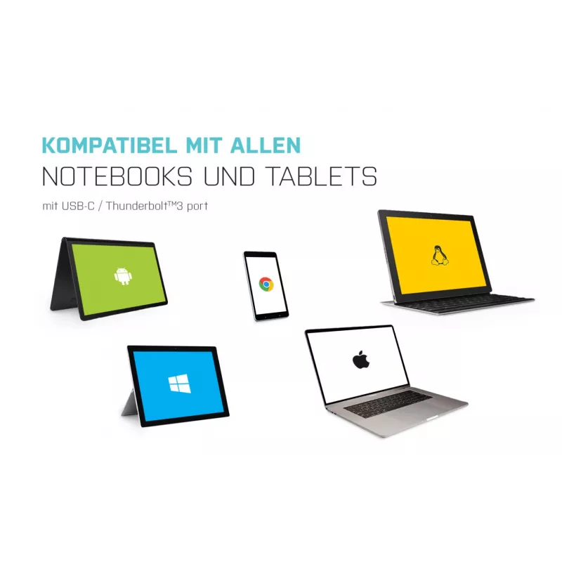 i-tec Metal USB-C Nano Dock HDMI/VGA mit LAN + Universal-Ladegerät 77 W