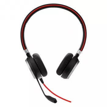 Jabra EVOLVE 40 UC Stereo, Kabelgebunden, Büro/Callcenter, 171 g, Headset, Schwarz