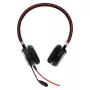 Jabra EVOLVE 40 UC Stereo, Kabelgebunden, Büro/Callcenter, 171 g, Headset, Schwarz