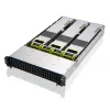 ASUS RS720-E11-RS24U Intel C741 Rack (2U) Schwarz, Silber