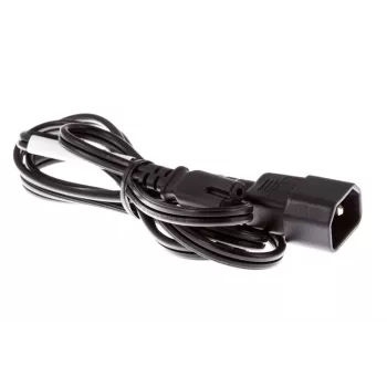 Zebra CS-CC6-IEC Netzkabel Schwarz 0,5 m C7-Kupplung C14-Kupplung