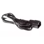 Zebra CS-CC6-IEC Netzkabel Schwarz 0,5 m C7-Kupplung C14-Kupplung