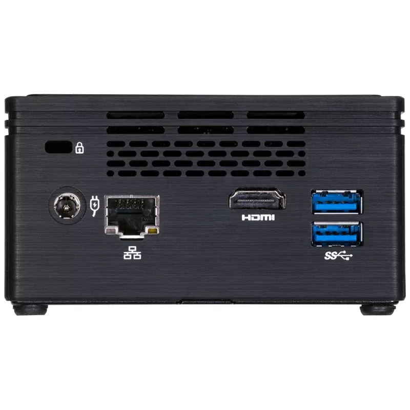 GIGABYTE GB-BPCE-3455 PC/Workstation Barebone 0,69-Liter-PC Schwarz J3455 BGA 1296 1,5 GHz