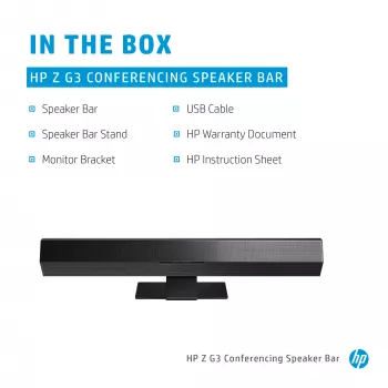 Z G3 Soundbar-Konferenzsystem, schwarz