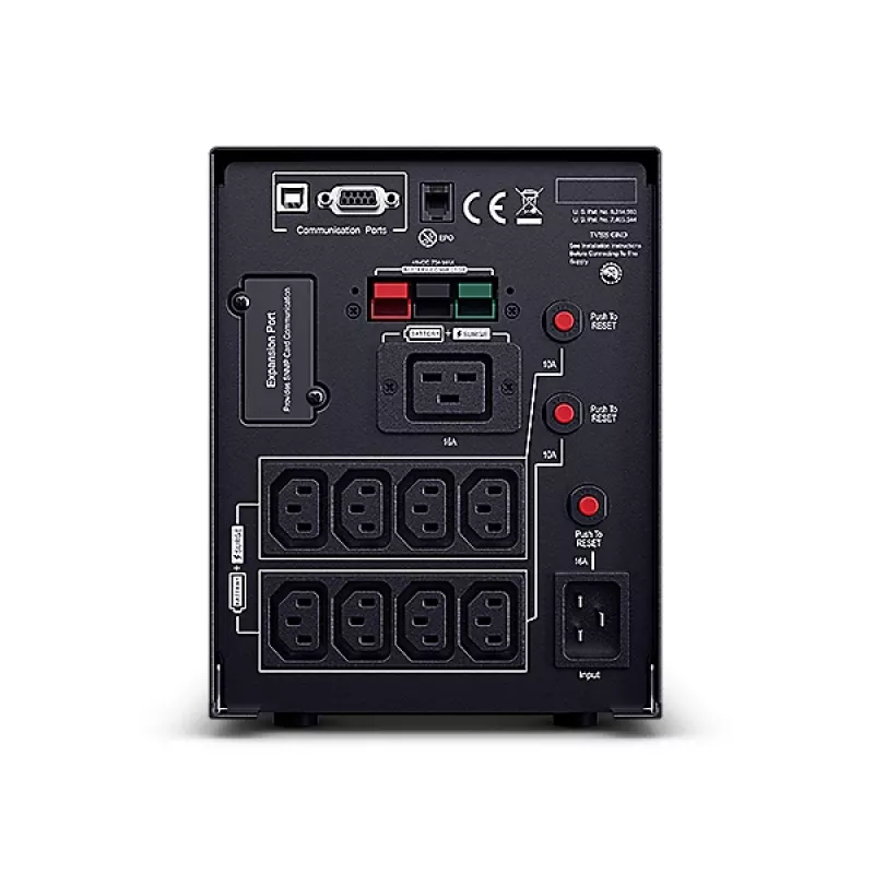 CyberPower PR2200ELCDSXL unterbrechungsfreie Stromversorgung (USV) Line-Interactive 2,2 kVA 1980 W 9 AC-Ausgänge
