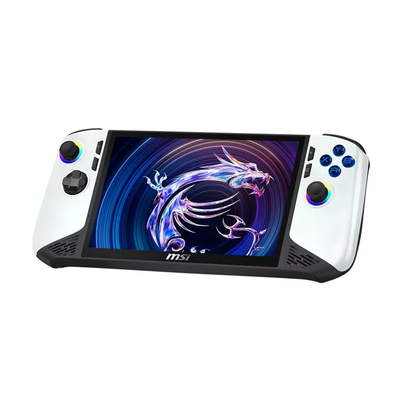 MSI Claw 8 AI+ A2VM-091 tragbarer Spielecomputer 20,3 cm (8 Zoll) 2 TB Touchscreen Wi-Fi Schwarz, Weiß