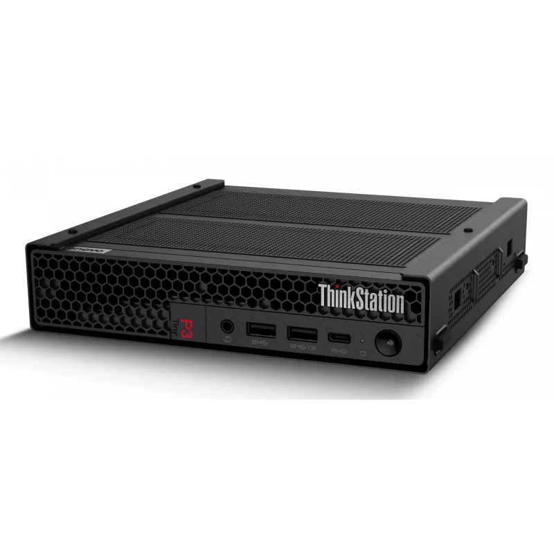 Lenovo ThinkStation P3 Tiny Intel® Core™ i7 i7-14700 32 GB DDR5-SDRAM 1 TB SSD NVIDIA RTX A1000 Windows 11 Pro Mini-PC Workstation Schwarz