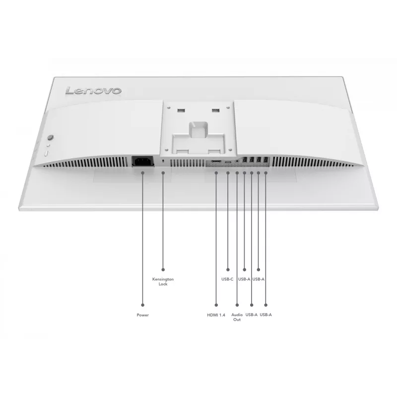 Monitor Lenovo L24D-4C 23,8 Zoll Full-HD IPS 250 Nits HDMI USB-C DP