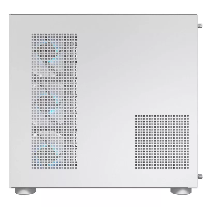 PC-Midi-Tower-Gehäuse Cougar FV150 ARGB Weiß — ATX/Micro-ATX/Mini-ITX, 3x120mm vorne, 1x120mm hinten, 2x3,5-Zoll + 2x2,5-Zoll Einschübe, USB 3.2 Gen1