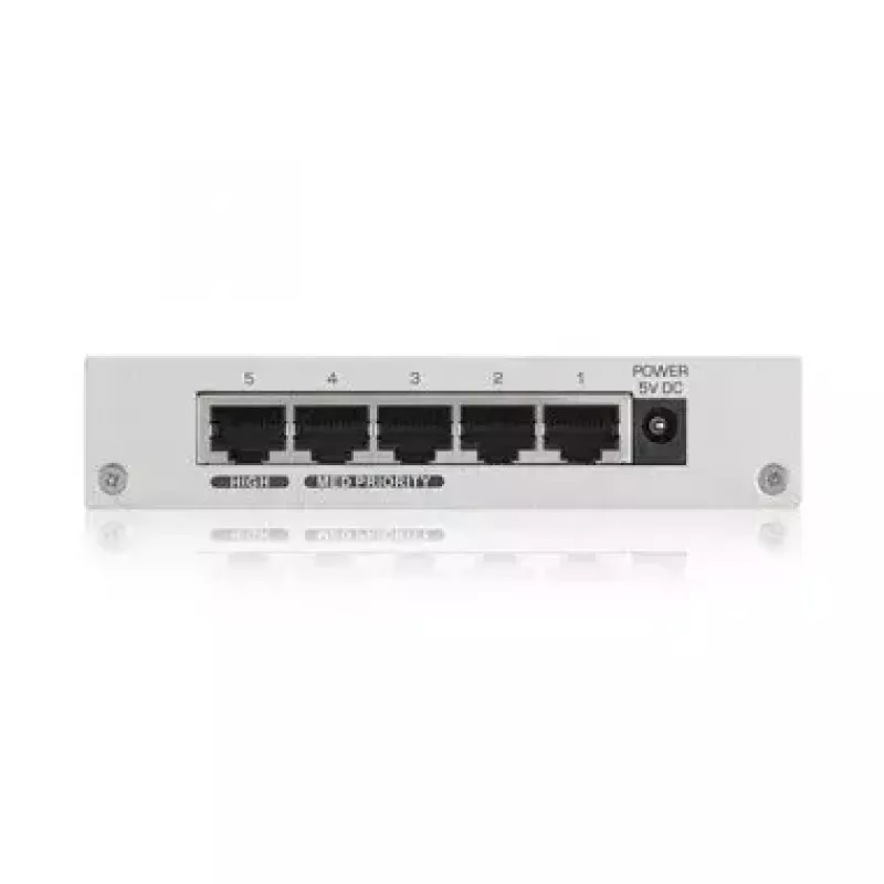 Zyxel GS-105B v3 Unmanaged L2+ Gigabit Ethernet (10/100/1000) Silver