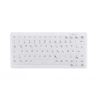 Contour Design Active Key Contour ClassicClean Medizinische Tastatur IP68 Mini Kabelgebunden Weiß DE C4110