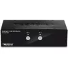 KVM-Switch Trendnet TK-241DP Schwarz