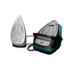 Rowenta DG7623 2200 W 1,1 L Microsteam 400 HD Laser-Bügelsohle Schwarz, Blau