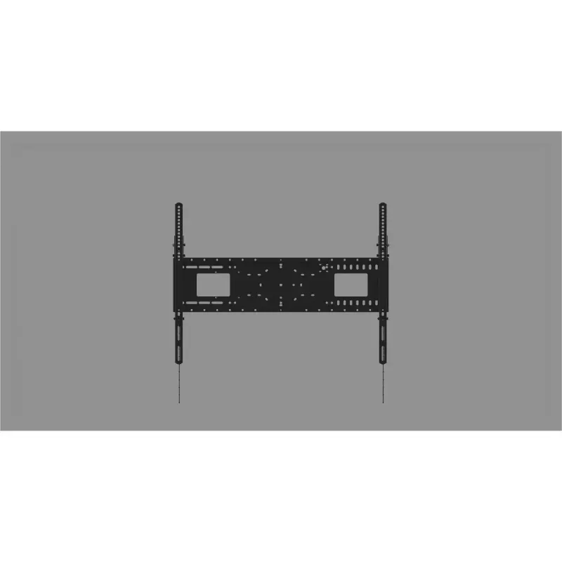 Freistehende Beschilderungsdisplay-Halterung VISION VFM-W8X6T für 47-Zoll- bis 90-Zoll-Bildschirme, 130 kg Tragfähigkeit, VESA 300x300–800x600, Schwarz