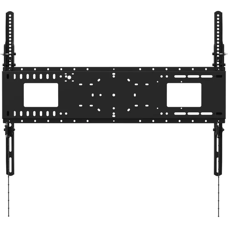 Freistehende Beschilderungsdisplay-Halterung VISION VFM-W8X6T für 47-Zoll- bis 90-Zoll-Bildschirme, 130 kg Tragfähigkeit, VESA 300x300–800x600, Schwarz