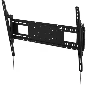 Freistehende Beschilderungsdisplay-Halterung VISION VFM-W8X6T für 47-Zoll- bis 90-Zoll-Bildschirme, 130 kg Tragfähigkeit, VESA 300x300–800x600, Schwarz