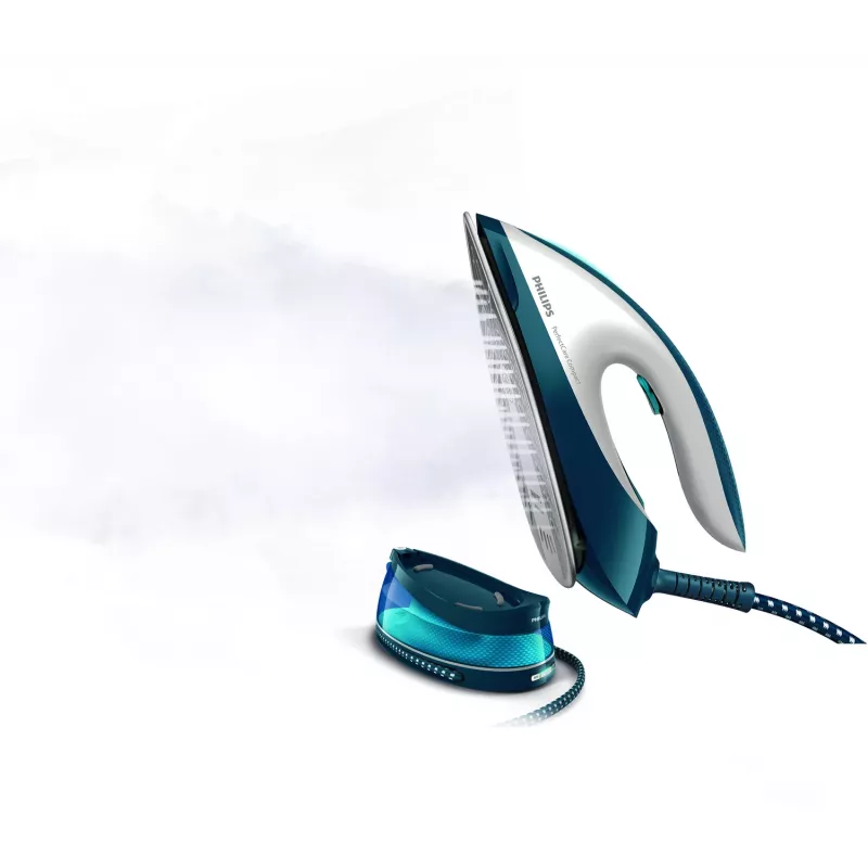 Philips GC7840/20 Dampfbügelstation 2400 W 1,5 L SteamGlide-Bügelsohle Blau, Weiß