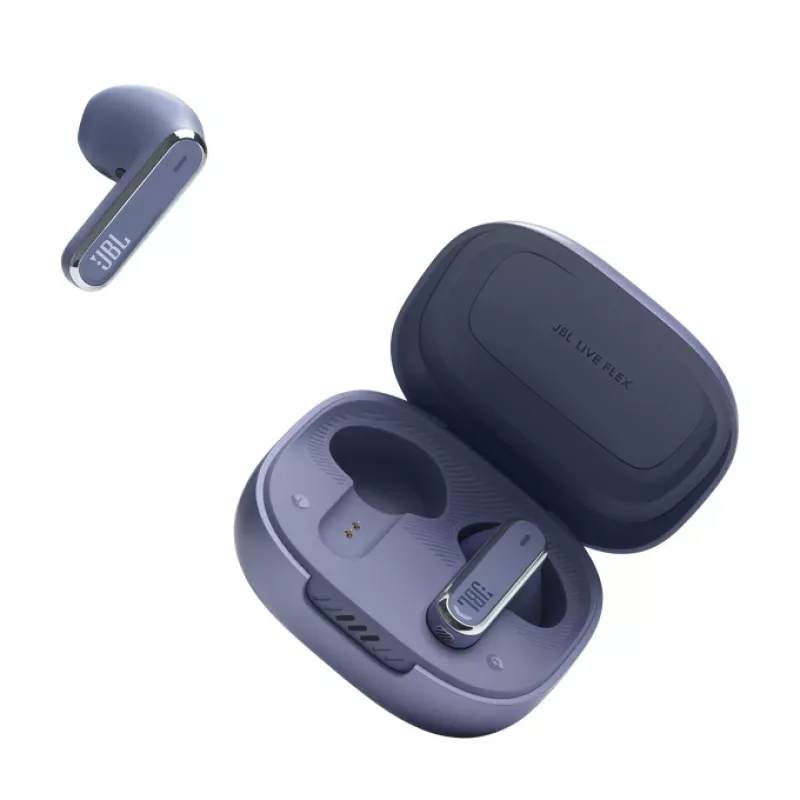 JBL LIVE FLEX Headset Kabellos In-Ear Anrufe/Musik Bluetooth Blau