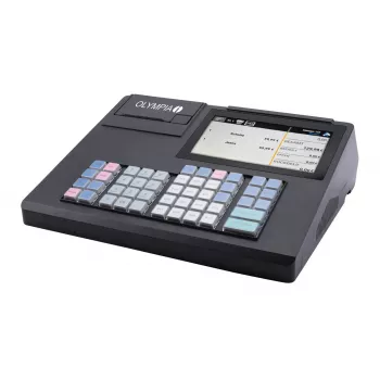 Registrierkasse Olympia K200 – Thermodirektdrucker, 10.000 PLUs, 7-Zoll-LED-Anzeige