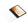 Folio-Hülle Samsung EF-ZX700P für Galaxy Tab S8 / S7, passend für 27,9 cm (11 Zoll), Schwarz, 190 g