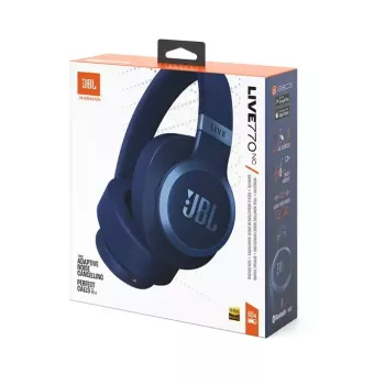 JBL Live 770NC Headset Kabellos Kopfbügel Anrufe/Musik Bluetooth Blau