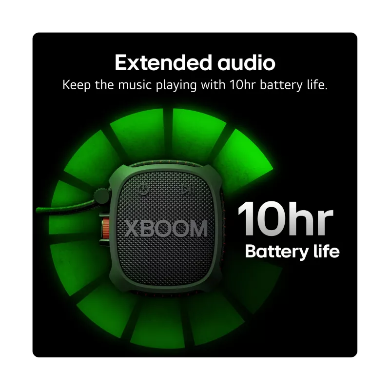 LG XBOOM Go XG2T Mono tragbarer Lautsprecher Schwarz 5 W