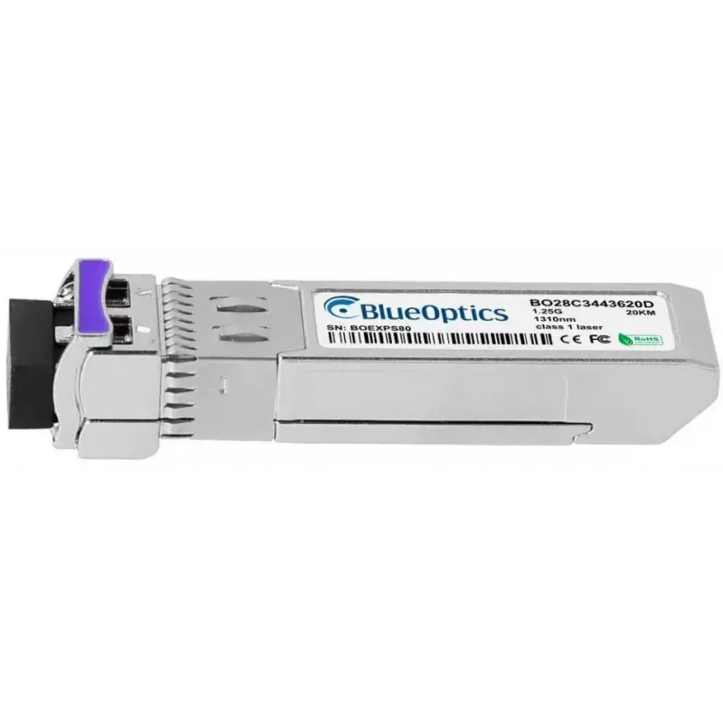 Netzwerk-Transceivermodul BlueOptics AT-SPBD20DUAL-14-BO — Glasfaser-SFP, cSFP-Schnittstelle, LC-Stecker, Aluminium