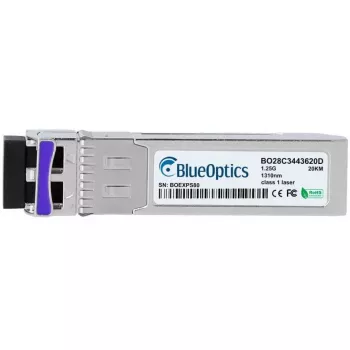 Netzwerk-Transceivermodul BlueOptics AT-SPBD20DUAL-14-BO — Glasfaser-SFP, cSFP-Schnittstelle, LC-Stecker, Aluminium