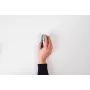 BakkerElkhuizen Grip Maus Wireless, Für Rechtshänder, Vertikales Design, Optisch, RF Wireless, 1600 DPI, Schwarz, Silber