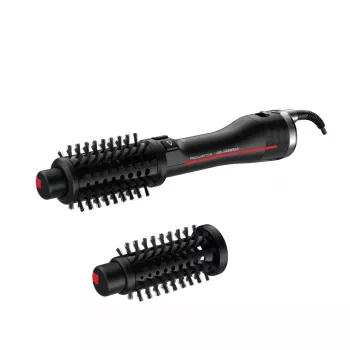 Rowenta K/Pro Stylist CF961L Heißluftbürste Dampf Schwarz, Rot 750 W 1,8 m